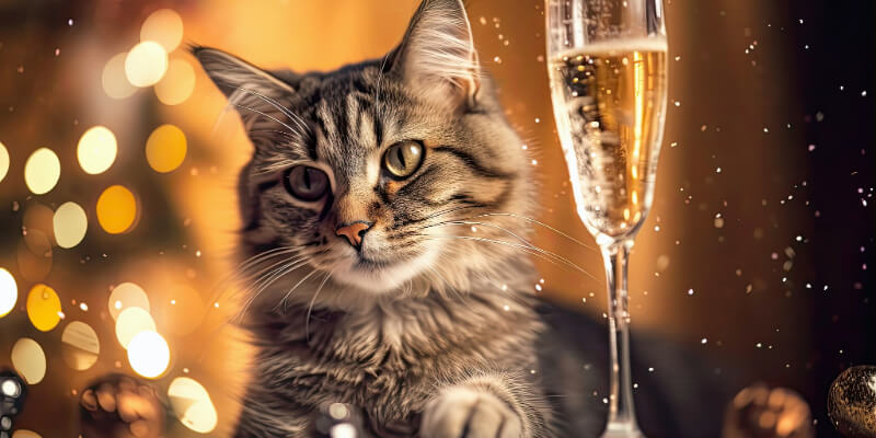 Happy Mew Year for Cats Day