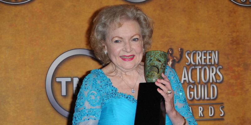 Actress and comedian Betty White