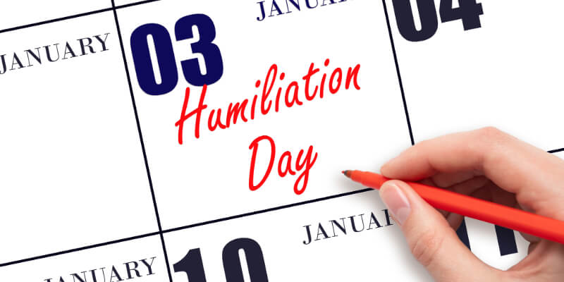 humiliation day