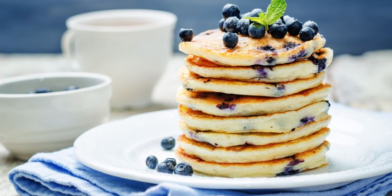 blueberry pancakes